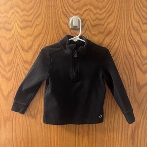 Baby Gap 4T Black Quarter Zip Pullover